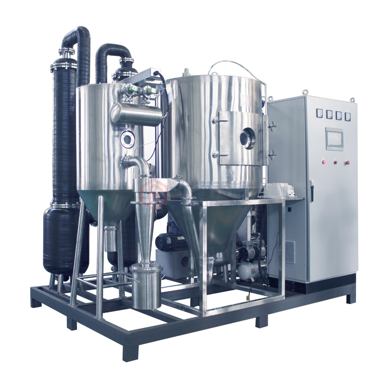 Closed cycle organic solvent spray dryer for new energy and new materials