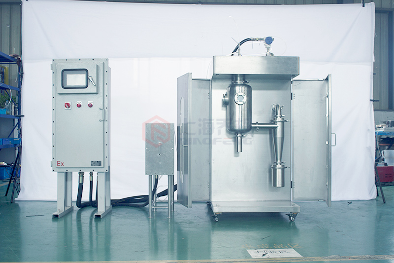 The principle of small spray dryer in the laboratory of Chinese medicine pharmacy